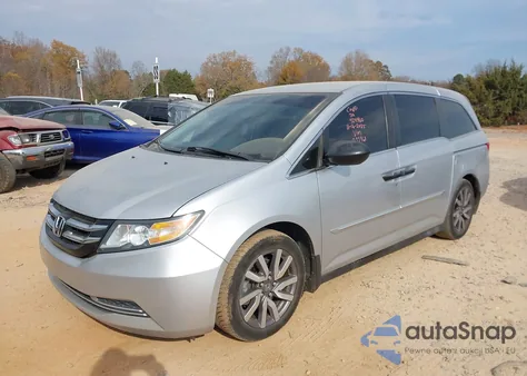 2014 Honda Odyssey Lx z USA, uszkodzony, nr VIN 5FNRL5H27EB033961